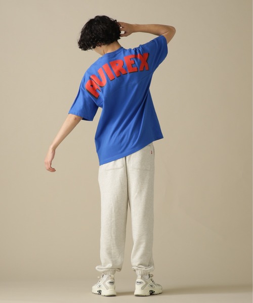 AVIREX(アヴィレックス)の「BIG LOGO CREW NECK T-SHIRT / ビッグロゴ クルーネック Tシャツ / AVIREX / アヴィレックス(Tシャツ/カットソー・メンズ・イエロー/ホワイト/ライトグレー/ロイヤルブルー/グリーン・MEDIUM/LARGE/X-LARGE/XX-LARGE/XL/M/L/2XL)」の18枚目の写真