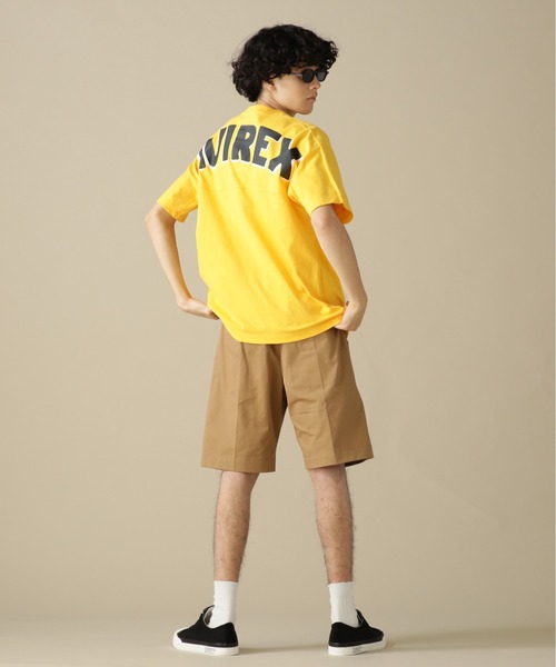 AVIREX(アヴィレックス)の「BIG LOGO CREW NECK T-SHIRT / ビッグロゴ クルーネック Tシャツ / AVIREX / アヴィレックス(Tシャツ/カットソー・メンズ・イエロー/ホワイト/ライトグレー/ロイヤルブルー/グリーン・MEDIUM/LARGE/X-LARGE/XX-LARGE/XL/M/L/2XL)」の22枚目の写真