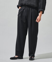 EDIFICE | 【LA BOUCLE / ラブークル】1タック イージーパンツ（スラブ オックス）(その他パンツ)