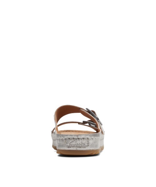 Clarks(クラークス)の「Brookleigh Sun / ブルックリンサン (シルバーレザー)(サンダル・レディース・シルバー・UK5.5/UK5/UK6/UK4/UK3/UK3.5/UK4.5)」の5枚目の写真