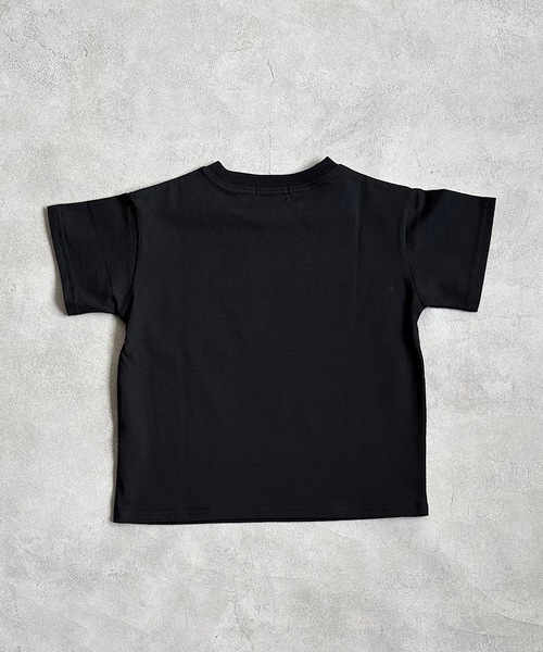 BOKU HA TANOSII(ボク ハ タノシイ)の「【BOKU HA TANOSII】KIDS ロゴ刺繍S/S Tee(100~150cm)(Tシャツ/カットソー・キッズ・グリーン/ホワイト/ブラック・110/150/100/140/120/130)」の7枚目の写真