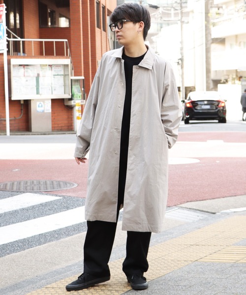 L'or ケープコート Irregular hem Cape Coat L'or ケープコート Irregular hem Cape Coat