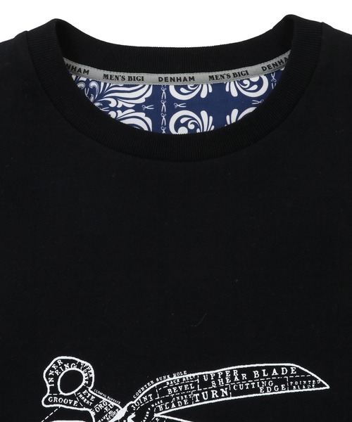 MEN'S BIGI（メンズビギ）の「【DENHAM/デンハム】シザープリントハーフスリーブTシャツ（Tシャツ/カットソー・メンズ・ブラック/ホワイト・02/03）」の13枚目の写真