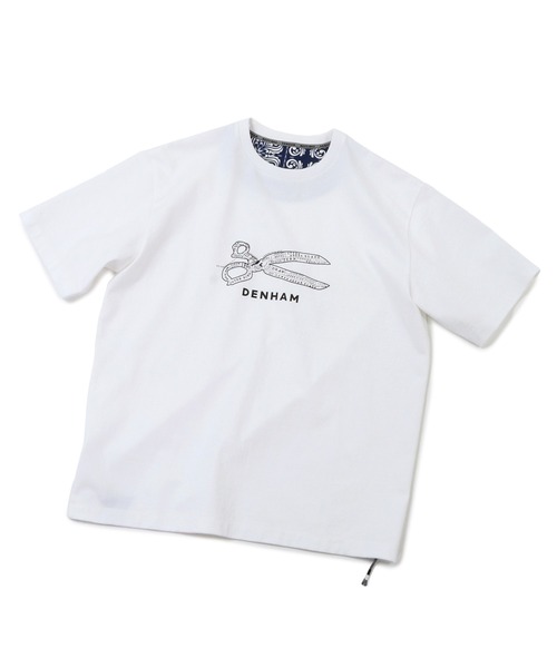 MEN'S BIGI（メンズビギ）の「【DENHAM/デンハム】シザープリントハーフスリーブTシャツ（Tシャツ/カットソー・メンズ・ブラック/ホワイト・02/03）」の12枚目の写真
