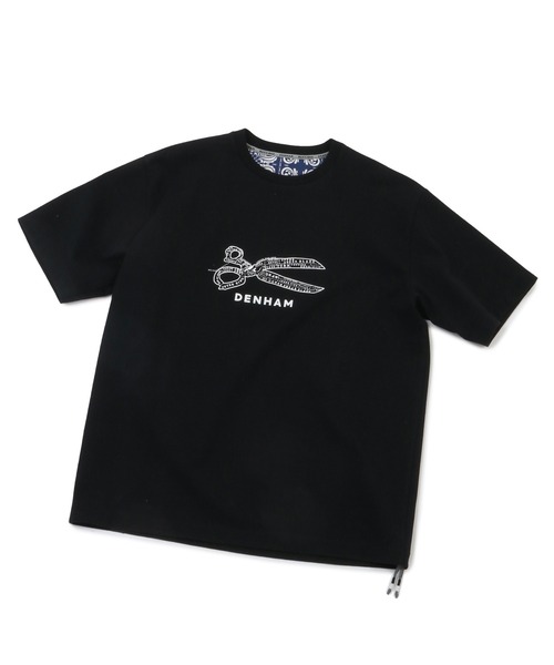MEN'S BIGI（メンズビギ）の「【DENHAM/デンハム】シザープリントハーフスリーブTシャツ（Tシャツ/カットソー・メンズ・ブラック/ホワイト・02/03）」の11枚目の写真