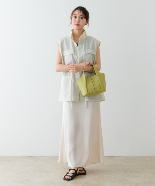 RODE SKO(ロデスコ)の「センターラインミドルバッグ(トートバッグ・レディース・ブラック/ベージュ/オフホワイト/ライトブルー/グリーン系その他・ONE)」の14枚目の写真