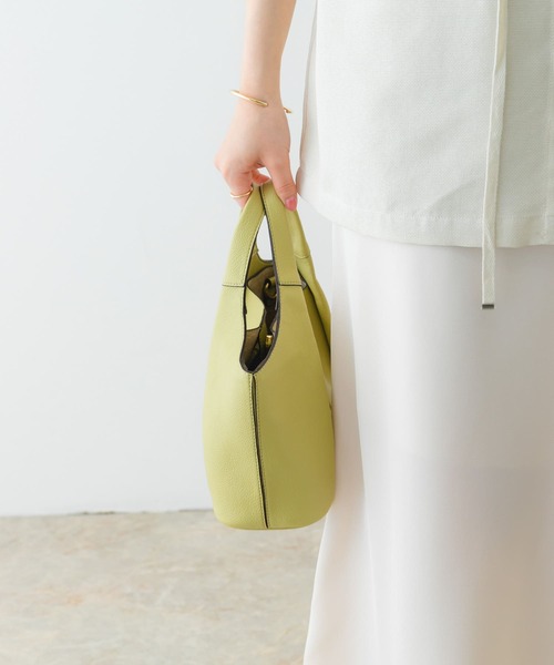 RODE SKO(ロデスコ)の「センターラインミドルバッグ(トートバッグ・レディース・ブラック/ベージュ/オフホワイト/ライトブルー/グリーン系その他・ONE)」の17枚目の写真