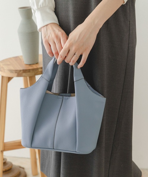 RODE SKO(ロデスコ)の「センターラインミドルバッグ(トートバッグ・レディース・ブラック/ベージュ/オフホワイト/ライトブルー/グリーン系その他・ONE)」の21枚目の写真