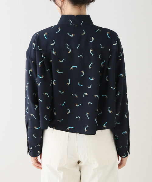 Spick and Spanスピックアンドスパン クロップドシャツ Spick & Span（スピックアンドスパン）の「クロップドシャツ