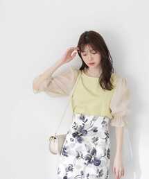 PROPORTION BODY DRESSING | シアースリーブカットトップス / 1213160402(Tシャツ/カットソー)