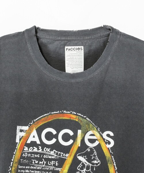 FACCIES　Retouch Used Tee FACCIES（ファチーズ）の「FACCIES / Retouch Used Tee（Tシャツ