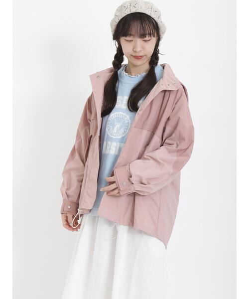 Samansa Mos2（サマンサ モスモス）の「配色マウンテンパーカー