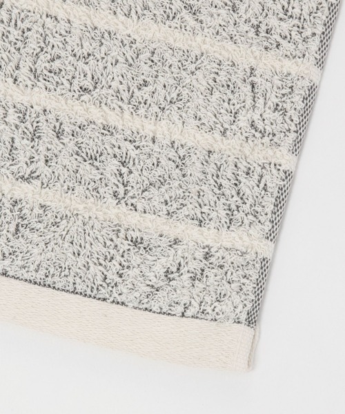 studio CLIP(スタディオクリップ)の「【daily CLIP】泉州ボーダーハンドタオル(ハンカチ/ハンドタオル・レディース・ブラウン/グレー/グリーン・FREE)」の5枚目の写真