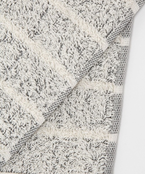 studio CLIP(スタディオクリップ)の「【daily CLIP】泉州ボーダーハンドタオル(ハンカチ/ハンドタオル・レディース・ブラウン/グレー/グリーン・FREE)」の6枚目の写真