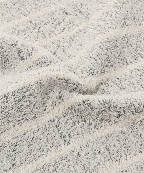 studio CLIP(スタディオクリップ)の「【daily CLIP】泉州ボーダーハンドタオル(ハンカチ/ハンドタオル・レディース・ブラウン/グレー/グリーン・FREE)」の7枚目の写真