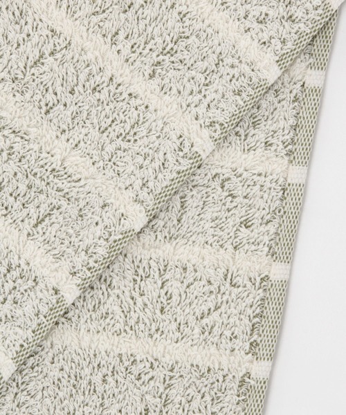 studio CLIP(スタディオクリップ)の「【daily CLIP】泉州ボーダーハンドタオル(ハンカチ/ハンドタオル・レディース・ブラウン/グレー/グリーン・FREE)」の9枚目の写真