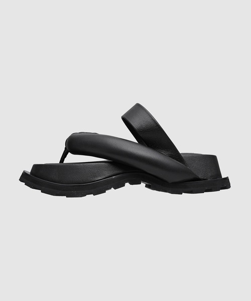 JIL SANDER（ジルサンダー）の「SANDALS（サンダル・レディース・ブラック・37/35/36/38）」の3枚目の写真
