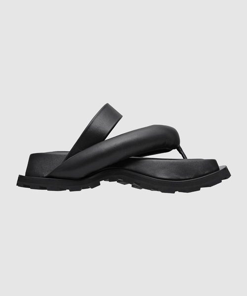 JIL SANDER（ジルサンダー）の「SANDALS（サンダル・レディース・ブラック・37/35/36/38）」の4枚目の写真