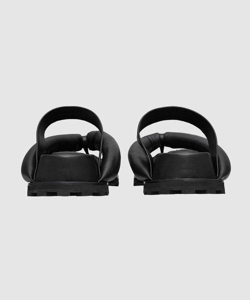 JIL SANDER（ジルサンダー）の「SANDALS（サンダル・レディース・ブラック・37/35/36/38）」の2枚目の写真