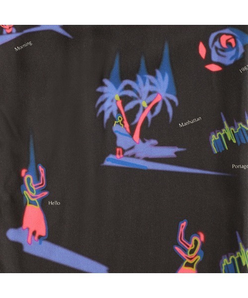 Manhattan Portage（マンハッタンポーテージ）の「S/S Aloha Shirt（シャツ/ブラウス・メンズ・ブラック/アイボリー/ベージュ・MEDIUM/LARGE）」の10枚目の写真