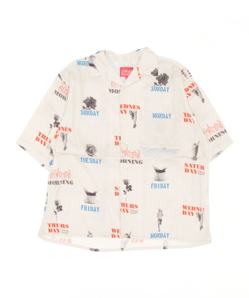 Manhattan Portage（マンハッタンポーテージ）の「S/S Aloha Shirt（シャツ/ブラウス・メンズ・ブラック/アイボリー/ベージュ・MEDIUM/LARGE）」の12枚目の写真