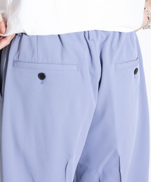 GLOSTER（グロスター）の「【GLOSTER/グロスター】ドレープスラックス イージーパンツ センタープレス クリース（その他パンツ・メンズ・ブラック/ライトグレー/ライトブルー・S/M/L）」の11枚目の写真