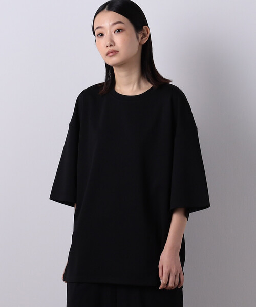 COMME CA ISM(コムサイズム)の「【WEB限定】 ビッグシルエット クルーネックTシャツ(Tシャツ/カットソー・メンズ・ホワイト/ブラック・MEDIUM/LARGE)」の13枚目の写真