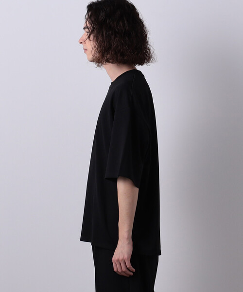 COMME CA ISM(コムサイズム)の「【WEB限定】 ビッグシルエット クルーネックTシャツ(Tシャツ/カットソー・メンズ・ホワイト/ブラック・MEDIUM/LARGE)」の22枚目の写真