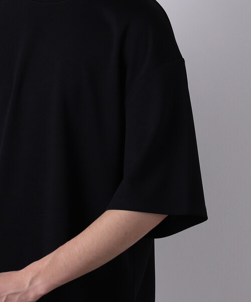 COMME CA ISM(コムサイズム)の「【WEB限定】 ビッグシルエット クルーネックTシャツ(Tシャツ/カットソー・メンズ・ホワイト/ブラック・MEDIUM/LARGE)」の14枚目の写真
