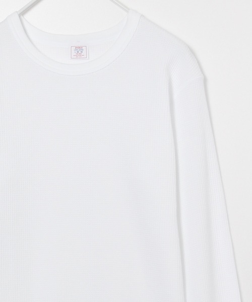 JEMORGAN(ジェーイーモーガン)の「【JEMORGAN / ジェーイーモーガン】サーマルクルーネックロンT(Tシャツ/カットソー・メンズ・ネイビー/カーキ/ホワイト/ブラック/杢グレー/ナチュラル・XL/L/M/S)」の19枚目の写真