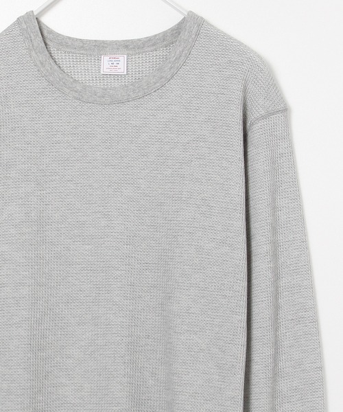 JEMORGAN(ジェーイーモーガン)の「【JEMORGAN / ジェーイーモーガン】サーマルクルーネックロンT(Tシャツ/カットソー・メンズ・ネイビー/カーキ/ホワイト/ブラック/杢グレー/ナチュラル・XL/L/M/S)」の21枚目の写真