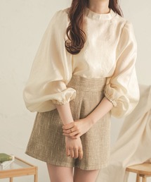 Ambre Neige | ２WAYラメリボンブラウス／【WEB/EC限定商品】(シャツ/ブラウス)