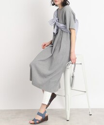 SHOO・LA・RUE | 夏のアクティブスタイルに！ワッフルロングTシャツワンピース(ワンピース)