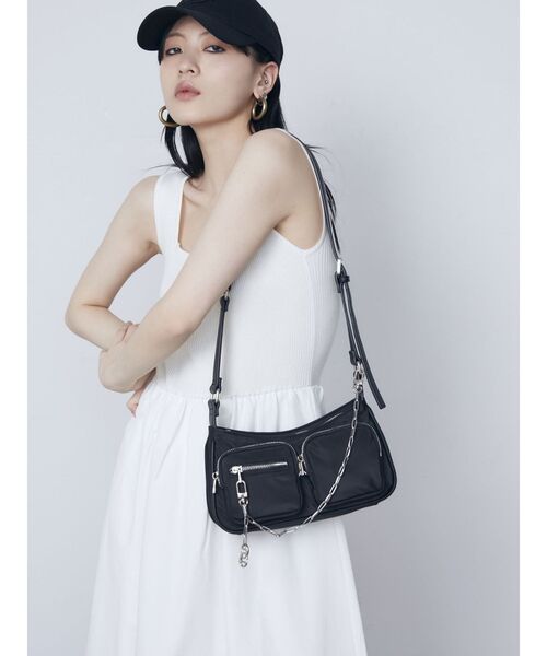 EMODA(エモダ)の「タンクフィットボリュームマキシワンピース(ワンピース・レディース・グレー/ブラック/ホワイト・FREE)」の21枚目の写真