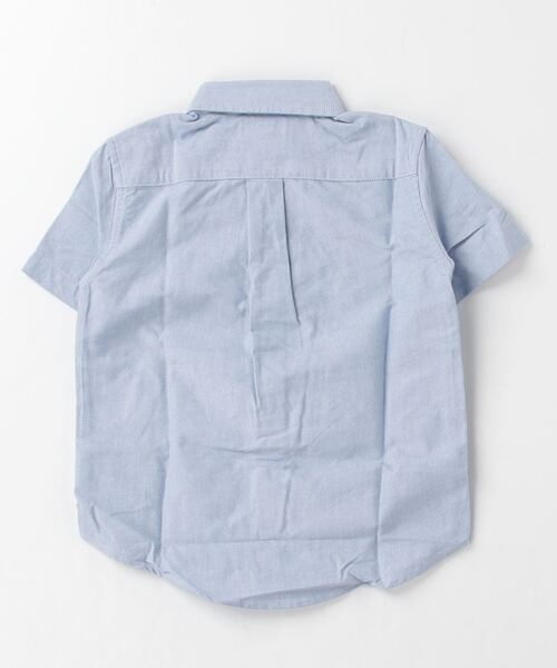POLO RALPH LAUREN CHILDRENSWEAR（ポロ ラルフ ローレン チルドレンズウェア）の「コットン オックスフォード ショートスリーブ シャツ（シャツ/ブラウス・キッズ・ブルー・6/7/4）」の3枚目の写真