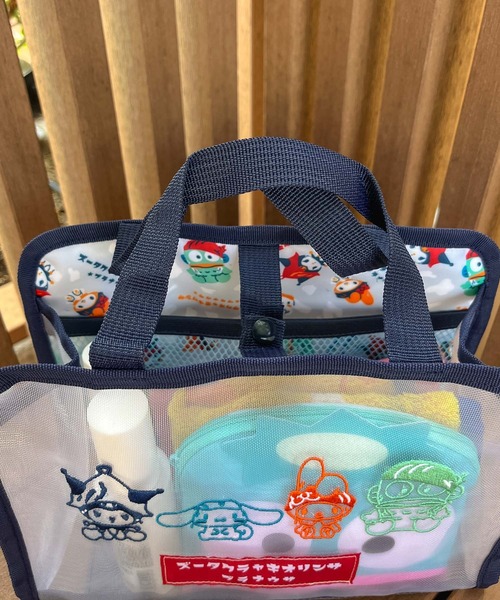 sanrio(サンリオ)の「【 sanrio / サンリオ 】 お風呂バッグ スパバッグ トラベルポーチ SA03 spa bag HNT(エコバッグ/サブバッグ・レディース・その他1・FREE)」の9枚目の写真