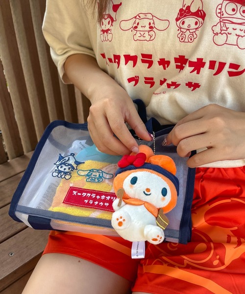 sanrio(サンリオ)の「【 sanrio / サンリオ 】 お風呂バッグ スパバッグ トラベルポーチ SA03 spa bag HNT(エコバッグ/サブバッグ・レディース・その他1・FREE)」の12枚目の写真