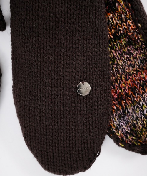 rurumu:（ルルムウ）の「rurumu:/ルルムウ/usa-mimi knit cap (medium-length)（ニットキャップ/ビーニー・レディース・アイボリー/ブラック/ダークブラウン/ピンク・FREE）」の15枚目の写真