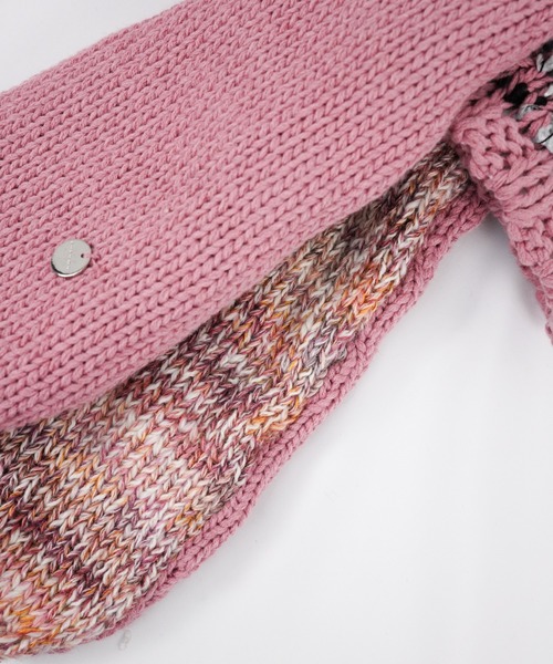 rurumu:（ルルムウ）の「rurumu:/ルルムウ/usa-mimi knit cap (medium-length)（ニットキャップ/ビーニー・レディース・アイボリー/ブラック/ダークブラウン/ピンク・FREE）」の21枚目の写真