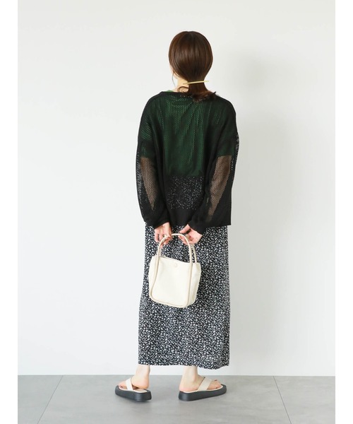 ehka sopo（エヘカソポ）の「キャンバスコンビショルダーバッグ（ハンドバッグ・レディース・ブラウン/ベージュ/キャメル・F）」の16枚目の写真