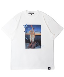 GALLIS ADDICTION（ガリスアディクション）の「GA GIRL-PHOTO TEE（Tシャツ/カットソー）」