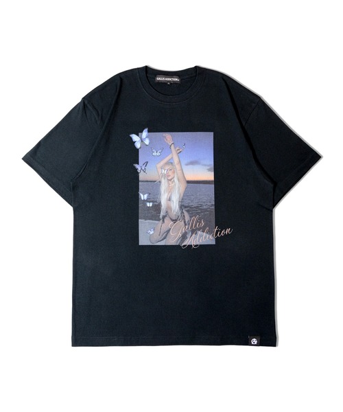 GALLIS ADDICTION Tシャツ　ユニセックス GA GIRL-PHOTO TEE（Tシャツ/カットソー）｜GALLIS ADDICTION