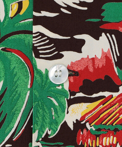 DUKE KAHANAMOKU（デューク カハナモク）の「DUKE KAHANAMOKU | ハワイアンシャツ ハワイアンヴィレッジ MEN（シャツ/ブラウス・メンズ・ブラウン系その他・XL/L）」の5枚目の写真