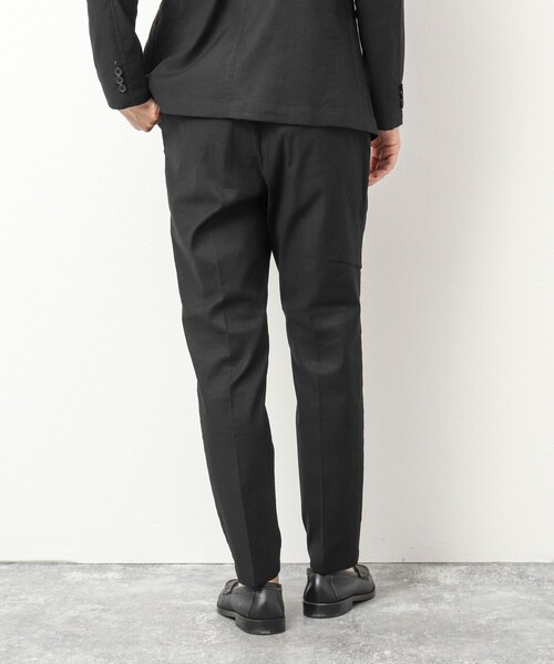 NOLLEY'S goodman（ノーリーズグッドマン）の「《セットアップ対応》SAFILIN リネン混 イージーパンツ（その他パンツ・メンズ・キャメル/ブラック/ネイビー/ベージュ・L/M/S）」の9枚目の写真