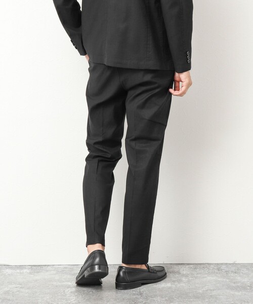 NOLLEY'S goodman（ノーリーズグッドマン）の「《セットアップ対応》SAFILIN リネン混 イージーパンツ（その他パンツ・メンズ・キャメル/ブラック/ネイビー/ベージュ・L/M/S）」の10枚目の写真