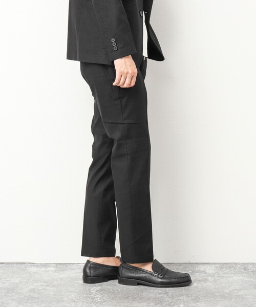 NOLLEY'S goodman（ノーリーズグッドマン）の「《セットアップ対応》SAFILIN リネン混 イージーパンツ（その他パンツ・メンズ・キャメル/ブラック/ネイビー/ベージュ・L/M/S）」の11枚目の写真