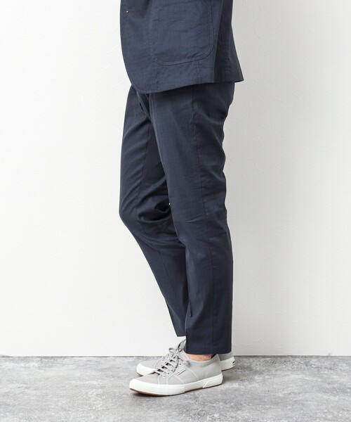 NOLLEY'S goodman（ノーリーズグッドマン）の「《セットアップ対応》SAFILIN リネン混 イージーパンツ（その他パンツ・メンズ・キャメル/ブラック/ネイビー/ベージュ・L/M/S）」の16枚目の写真