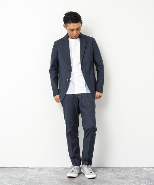 NOLLEY'S goodman（ノーリーズグッドマン）の「《セットアップ対応》SAFILIN リネン混 イージーパンツ（その他パンツ・メンズ・キャメル/ブラック/ネイビー/ベージュ・L/M/S）」の22枚目の写真