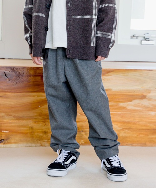 GLOBAL WORK(グローバルワーク)の「サマ楽テーパードパンツ/907679(その他パンツ・キッズ・ブラック/グレー系その他/グレー/ブラック系その他/グレー系その他2・100cm/110cm/120cm/130cm/140cm/150cm/160cm)」の3枚目の写真
