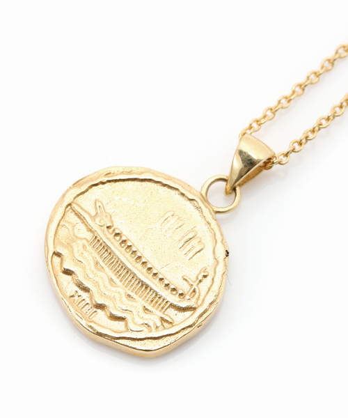 La TOTALITE（ラトータリテ）の「【chibi jewels/チビジュエルズ】コインネックレス Amulet（ネックレス・レディース・ゴールド・FREE）」の7枚目の写真